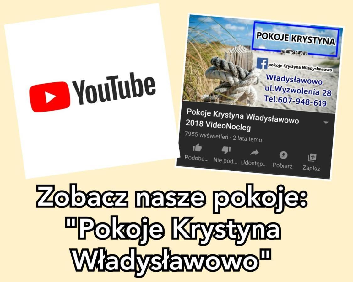 Pokoje Krystyna Wladyslawowo Lejlighed Eksteriør billede